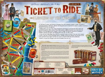 Ticket to Ride Legacy: Legends of the West (EN) [6]