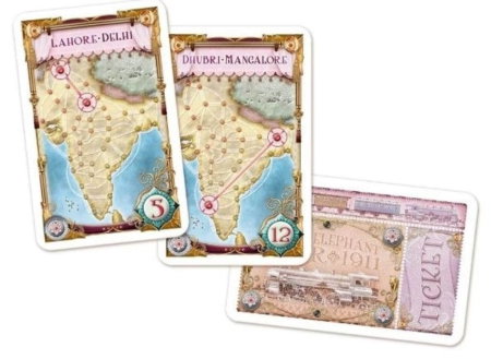 Ticket to Ride Map Collection 2: India & Swiss (EN) [2]