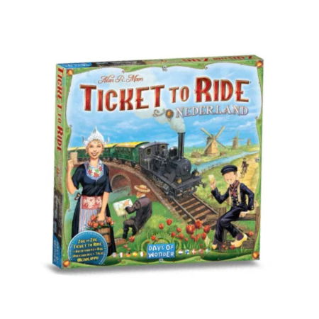 Jocuri pentru copii - Ticket to Ride Map Collection: Nederland (EN)