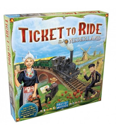 Jocuri pentru copii - Ticket to Ride Map Collection: Nederland (EN)