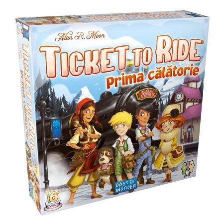 Ticket To Ride - Prima Calatorie (RO) Jocuri de societate pentru familie - Ticket To Ride - Prima Calatorie (RO)
