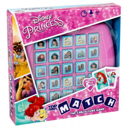 Jocuri de societate pentru copii - Top Trumps Match Disney Princess - Joc de Societate