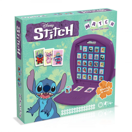 Jocuri de societate pentru copii - Top Trumps Match - Lilo & Stitch (EN)