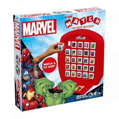 Jocuri de societate pentru copii - Top Trumps Match Marvel - Joc de Societate