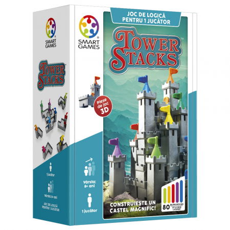 Jocuri de societate pentru copii - Tower Stacks (RO)