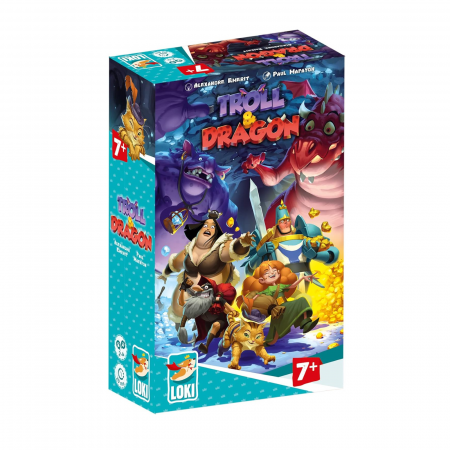 Jocuri de societate pentru copii - Troll & Dragon (EN)