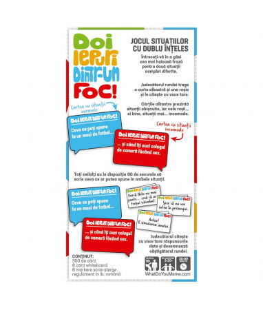 What Do You Meme - Doi iepuri dintr-un foc (RO) [2]