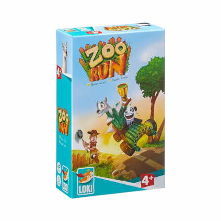 Jocuri de societate de familie - Zoo Run (EN)