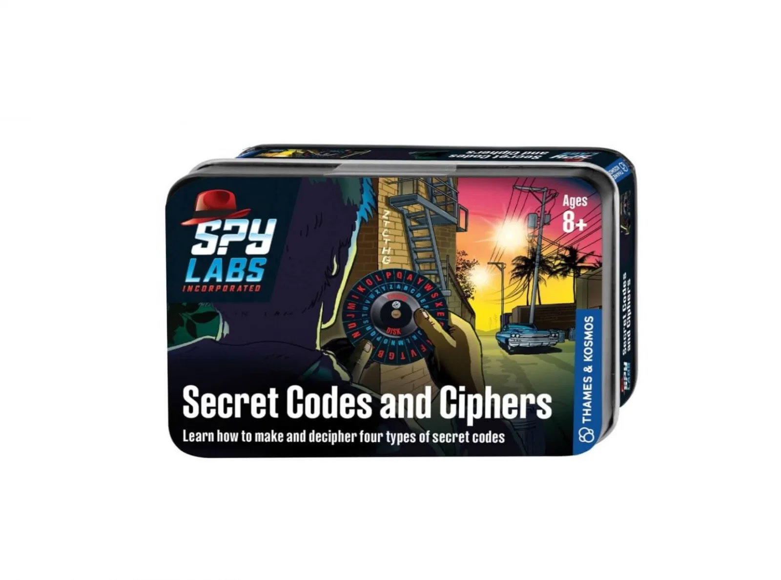 Resigilat - Spy Labs - Set pentru mesaje codate