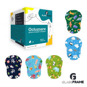 Ocluzoare copii - Ocluzor copii, ocluzor, ocluzor ambliopie, ocluzor glassframe, 50 buc