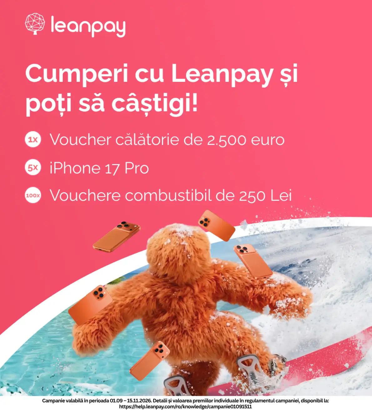 Cumpara cu LeanPay si poti sa castigi