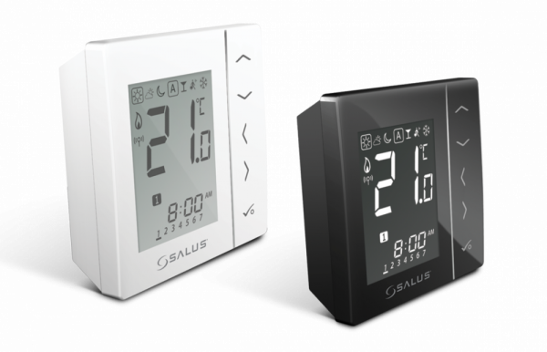 Termostat digital wireless SALUS VS20WRF alb, alimentare cu baterii 5 ani garantie [2]