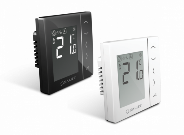 Termostat digital neprogramabil cu fir, montaj in doza SALUS VS35W alb. 5 ani garantie [2]