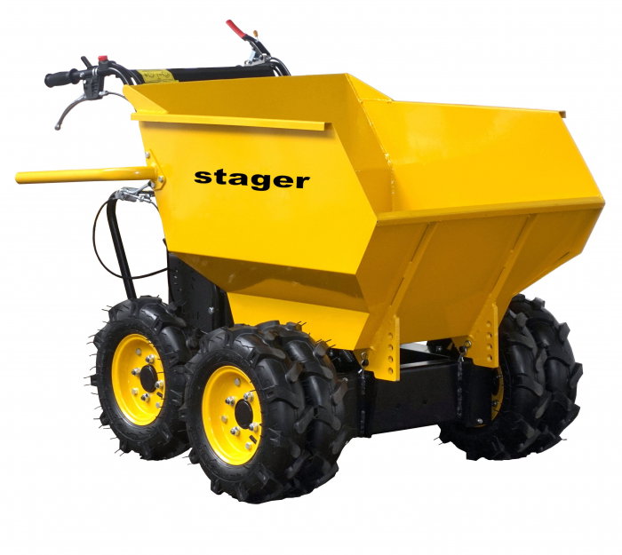 Roaba cu motor termic Stager RMT500 5160009618  6.5CP, 500kg, 6 roti, basculabila, tractiune integrala, diferential [3]