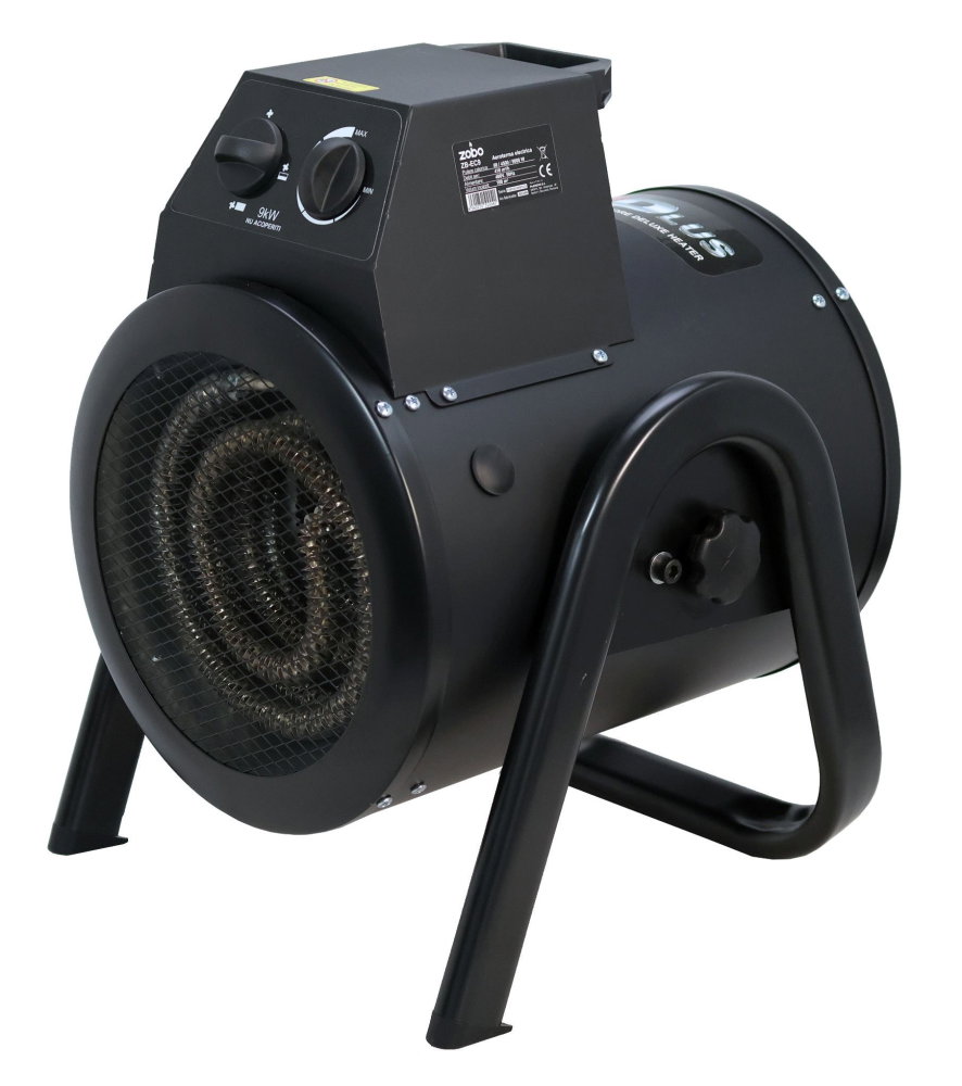 Zobo ZB-EC9 Aeroterma electrica 9kW, 400V, 180mc [1]