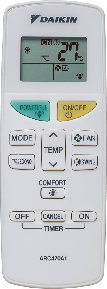 Aparat aer conditionat Daikin SIESTA ATXF60A-ARXF60A 21000 BTU, inverter, alb [3]
