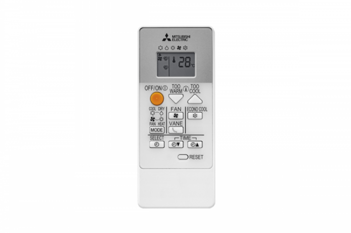 Aparat de aer conditionat Mitsubishi Electric MSZ-DW25VF+MUZ-DW25VF 9000 BTU/H clasa A++ inverter alb, model 2022 [3]