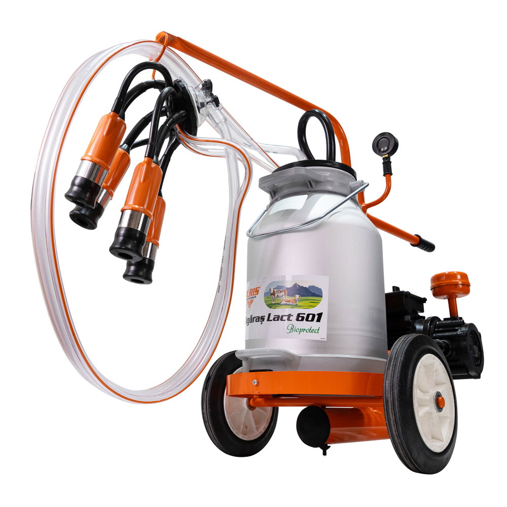 Mulgatoare RURIS Fagaras Lact 601 550 W, 1 post, bidon 30l aluminiu [2]
