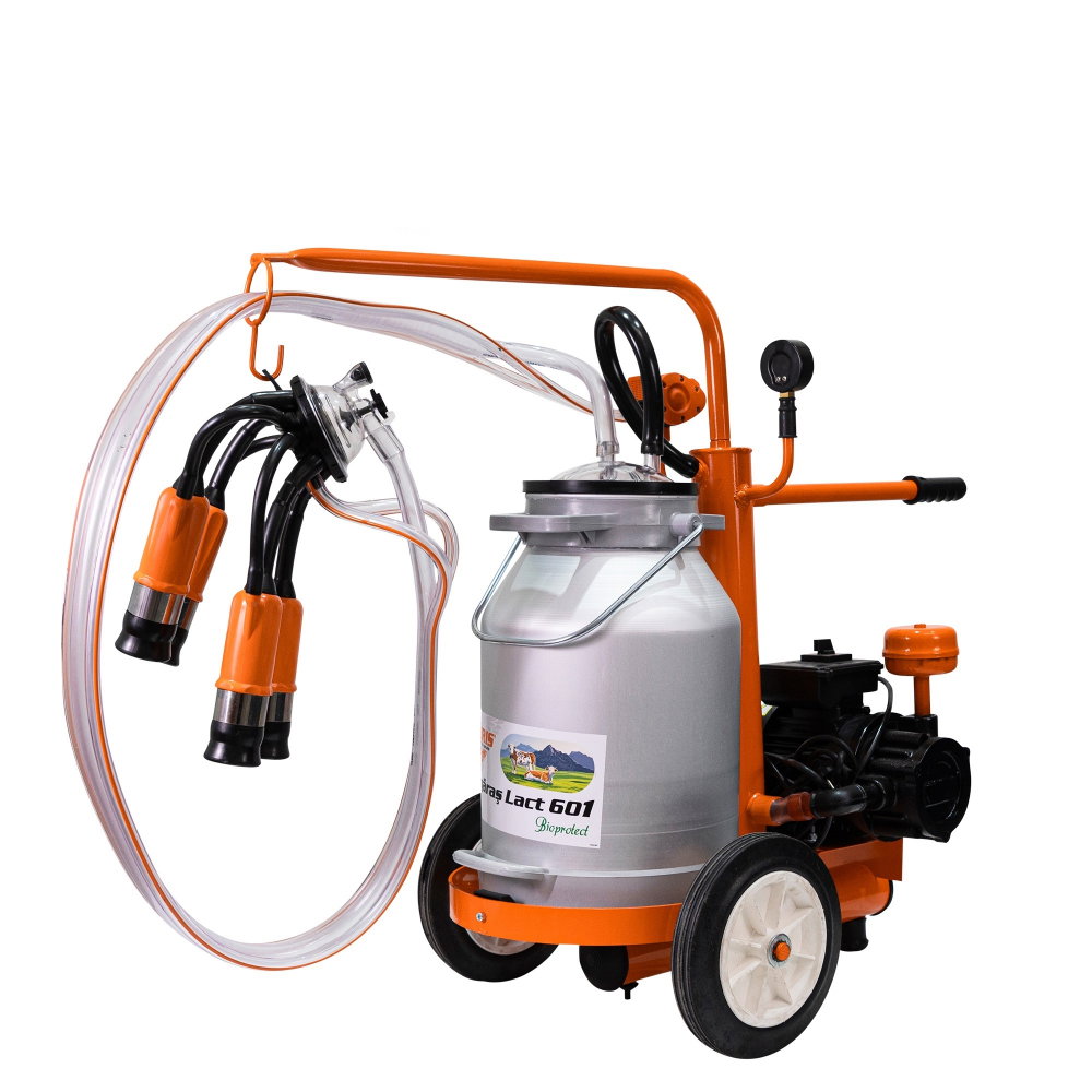 Mulgatoare RURIS Fagaras Lact 601 550 W, 1 post, bidon 30l aluminiu [1]