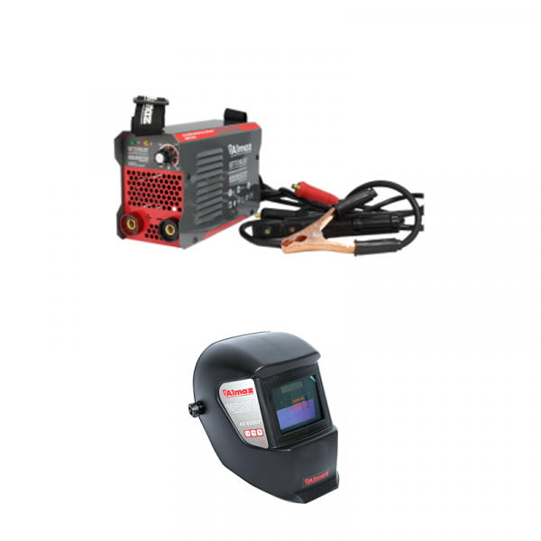 Aparat de sudura Almaz MMA 250 AZ-ES002 cu masca sudura cu cristale lichide, reglaj automat [1]
