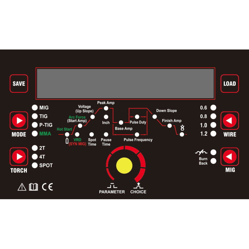 Aparat de sudura INTENSIV DIGI MIG 250 tip MIG/MMA, 250A [7]