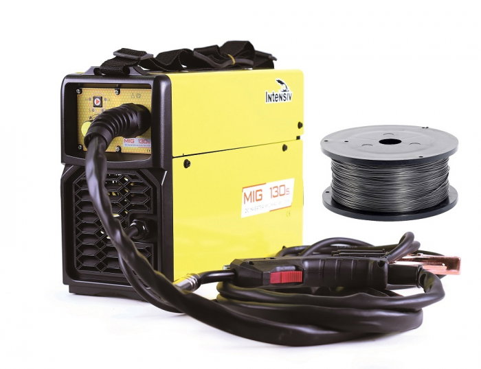 Aparat de sudura INTENSIV MIG 130s tip MIG-MAG + rola de sarma flux 1 kg [1]