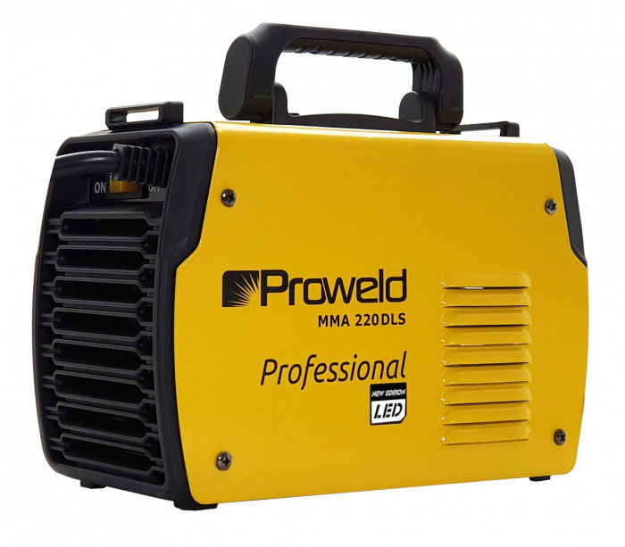 Aparat de sudura Invertor Proweld MMA-220DLS-LED 4551000003 + valiza de transport, Garantie 3 ani [4]