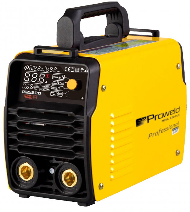Aparat de sudura Invertor Proweld MMA-220DLS-LED 4551000003 + valiza de transport, Garantie 3 ani [1]