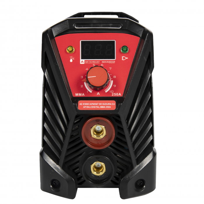 Aparat de sudura digital Almaz MMA 250 AZ-ES003 cu masca sudura cu cristale lichide, reglaj automat [2]