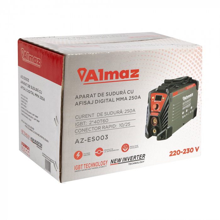 Aparat de sudura MMA digital Almaz AZ-ES003 250 A [7]