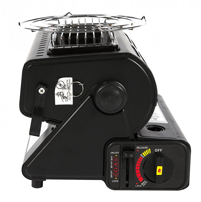 Aragaz portabil si incalzitor 2 in 1 Micul Fermier GF-0630 cu arzator din ceramica ideal pentru camping, voiaj, pescuit [6]