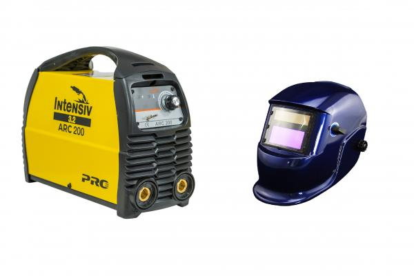 ARC 200 VRD - Aparat de sudura tip invertor + Masca cristale BLUE [1]