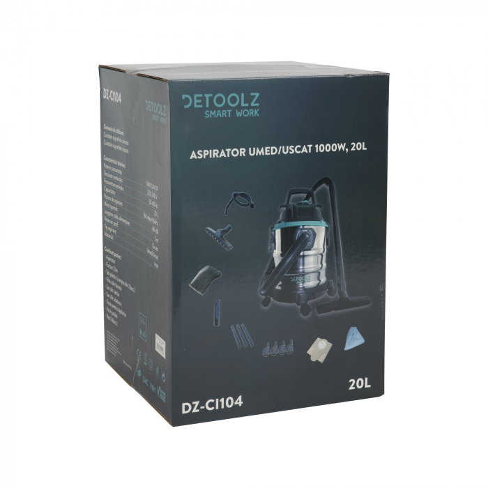 Aspirator uscat umed 1000W, 20L [5]