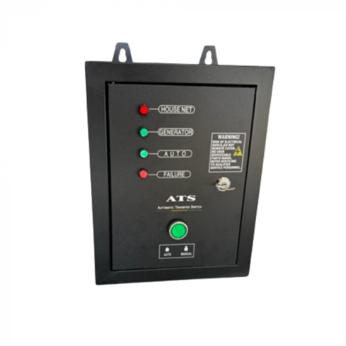 Generator de curent trifazat cu motor diesel Hyundai DHY8601SE-T 8 kVA, insonorizat cu automatizare trifazata [3]