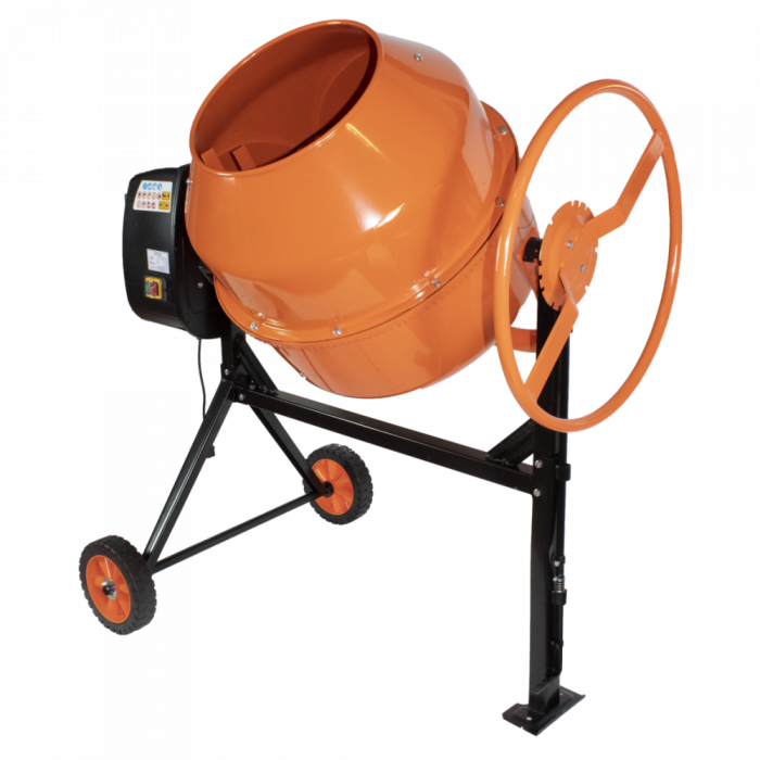 Betoniera 195 litri semi-profesionala Temp HCM650, 1250W, 195L [1]