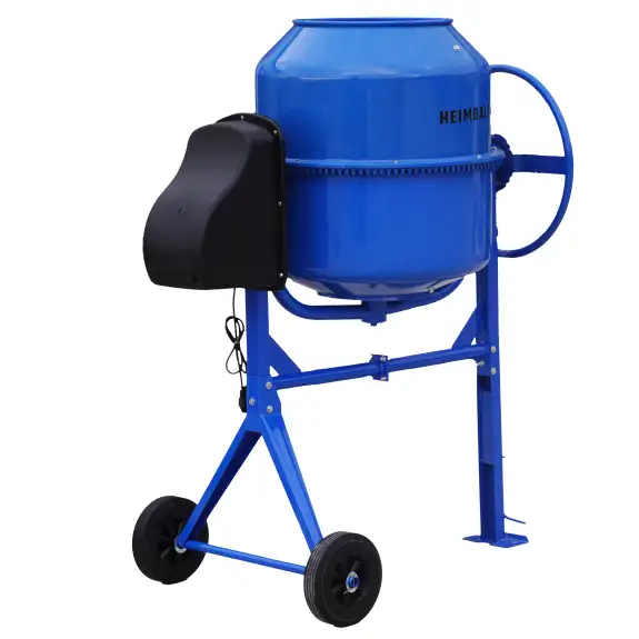 Betoniera 240L profesionala Heimdall Plus BHP240L, cuva 240L, 1200 W, 30 RpM [3]