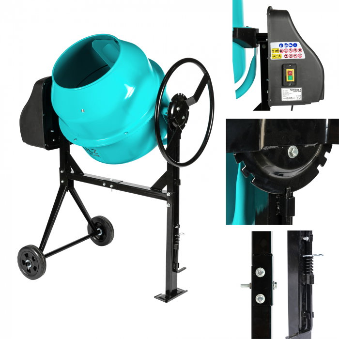 Betoniera Deetoolz DZ-C325 140L 850W [2]