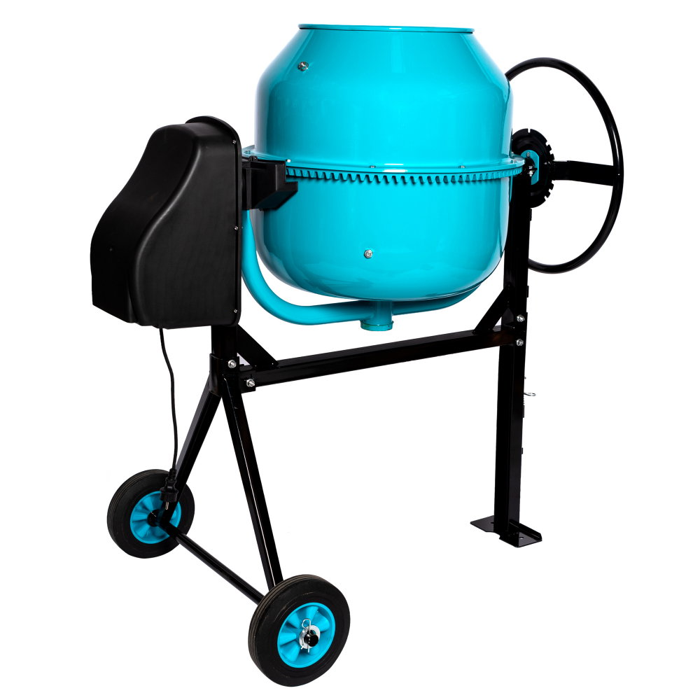 Betoniera Detoolz 180L, 1000W, cu roti si coroana de fonta [5]