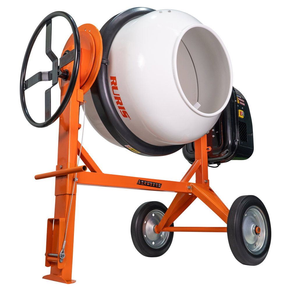 Betoniera electrica RURIS BETALUX 3000X, 300L, 1800W, sistem Easy Power [4]