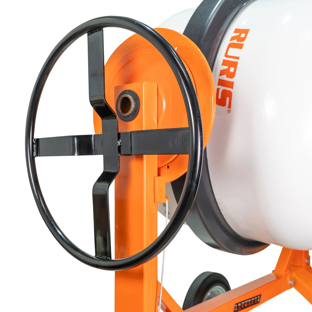 Betoniera electrica RURIS BETALUX 3000X, 300L, 1800W, sistem Easy Power [3]