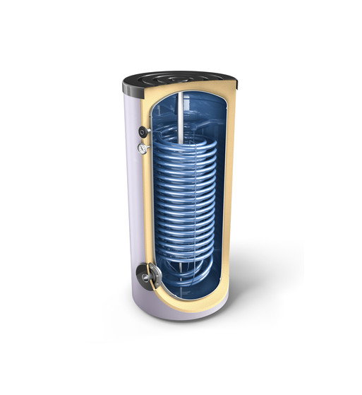Boiler cu doua serpentine marite, TESY EV 2X5 2X12 S2 300 65 HP CL-B 305255, 300 litri, ideal pentru pompa de caldura [1]