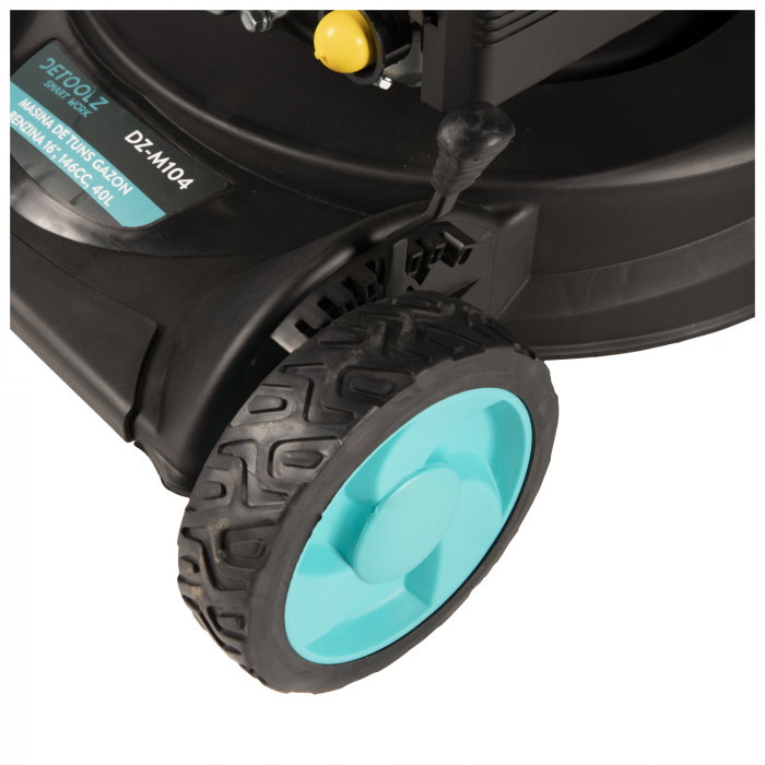 Masina de tuns gazon Detoolz DZ-M104, benzina, 16", 146CC, 40L [6]