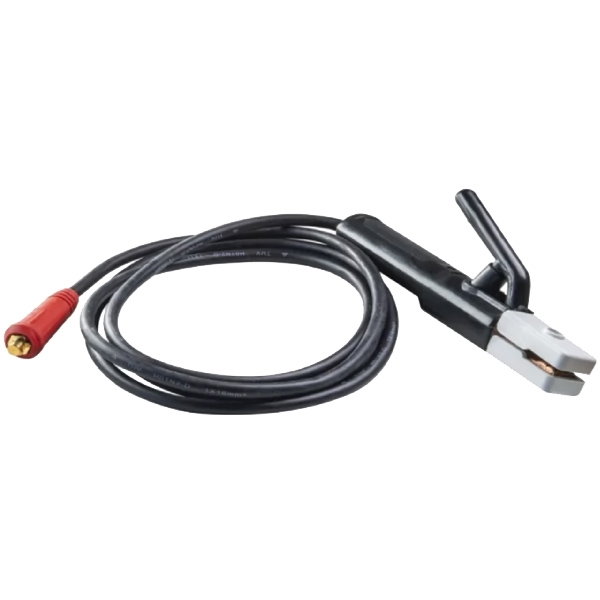 Cablu cu cleste electrod pentru sudura MMA cu conector mare DX50, lungime 2 m, grosime 25 mmp, max 300A [1]