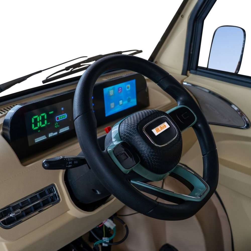 Camioneta electrica RURIS Pilot 5000G GRI fara permis, 4900W, viteza 25 km/h, autonomie 130 km [11]