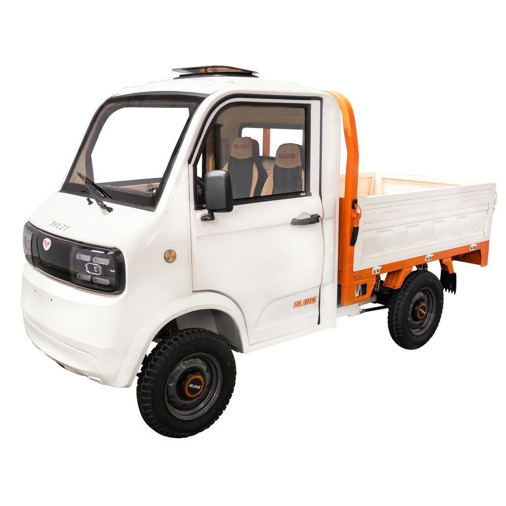 Camioneta electrica RURIS PILOT 5000S A cu doua locuri, autonomie 130 km si greutate suportata 898 kg [1]