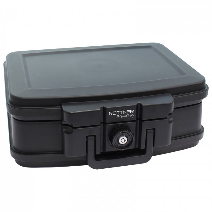 Casetă Antifoc Rottner Fire Data Box 2 Închidere pe Cheie Neagră [1]