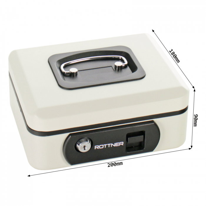 Casetă Bani Rottner Pro Box One Alb [3]