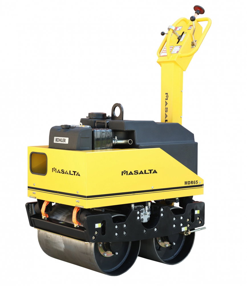 Masalta MDR65L cilindru dublu vibrocompactor, 7.5kW, Kohler KD15-440, diesel [1]