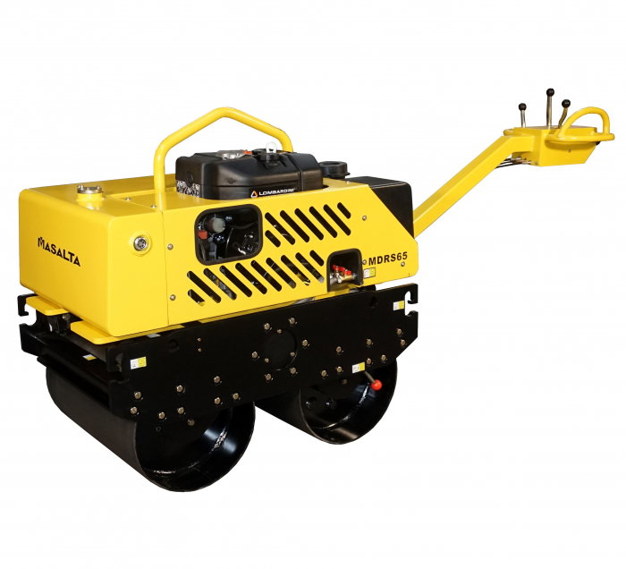 Cilindru vibrocompactor dublu Masalta MDRS65L 1155000165 4.6kW, Lombardini 15LD350S, diesel [1]