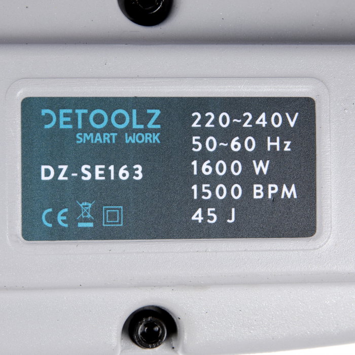 Ciocan demolator Detoolz 1600W 1500bpm 45J include cutie metalica pentru transport [8]